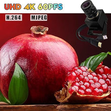 Load image into Gallery viewer, SVPRO 4K 60fps HDMI USB Zoom Camera USB3.0 Manual Focus Webcam with 2.8-12mm Optical Zoom Lens,Zoom in and Out HD Industrial Camera H.264 60fps 4K Streaming Camera for PC,Raspberry Pi,TV,Monitor
