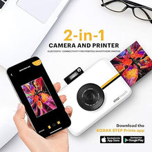 Load image into Gallery viewer, Kodak Step Touch | 13MP Digital Camera &amp; Instant Printer with 3.5 LCD Touchscreen Display, 1080p HD Video - Editing Suite, Bluetooth &amp; Zink Zero Ink Technology | White
