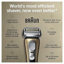 Load image into Gallery viewer, Braun Series 9 Pro 9419s Electric Shaver for Men, Holiday Gifts for Men, Wet &amp; Dry Shave, Shaving Kit with 4+1 Head with ProLift Trimmer
