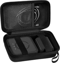 Load image into Gallery viewer, Travel Case for UCOMX for Nano/for Iseyyox/for LISEN/for RTOPS 3 in 1 Wireless Charger, Foldable Magnetic Charging Station Storage Holder Bag for Fast Charge Pad Cable and Adapter -Box Only (Black)
