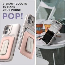 Load image into Gallery viewer, VRS DESIGN Orb Case for iPhone 16 Plus (2024), Premium Card Wallet Case [3 Cards] Durable Built-in Stand Cover Compatible with iPhone 16 Plus (Purple)
