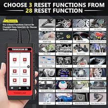 Load image into Gallery viewer, THINKCAR SD4 OBD2 Diagnostic Scanner Engine TCM ABS SRS Code Reader with 28 Reset (3 F-Ree Optional) Automotive Scan Tool with Oil Reset TPMS SAS Reset Auto VIN Car Tools WiFi F-Ree Lifetime Update
