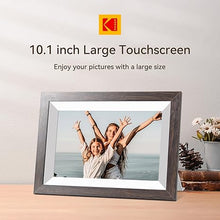 Load image into Gallery viewer, KODAK 10.1 Inch WiFi Digital Picture Frame with 32GB Storage, Electronic Smart Digital Photo Frame 1280x800 IPS Touch Screen, Auto-Rotate, Share Moments Instantly, for Women
