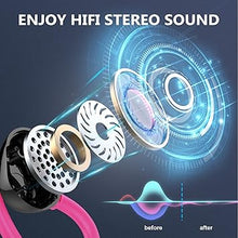 Load image into Gallery viewer, Wireless Earbuds Bluetooth Headphone Sport, Bluetooth 5.3 Earbud 3D HiFi Stereo Over Ear Buds, 48Hrs Earhooks Earphone with Noise Cancelling Mic, IP7 Waterproof Headset for Workout/Running/Gym
