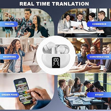 Load image into Gallery viewer, Language Translator Earbuds 3-in-1 Traslation Earset Real Time Translating Headphones 138 Languages Two-Way Translator Earpiece, Support Free Talk Mode ,Speaker Mode ,Touch , 3 Modes Translator Device
