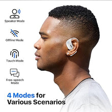 Load image into Gallery viewer, AI Language Translator Earbuds: 3-in-1 LCD Translation Earphone 144 Languages &amp; Accents Translation in Real Time, 8 Offline Language Translation Packs Ideal for Travel Business Learning, Milkwhite
