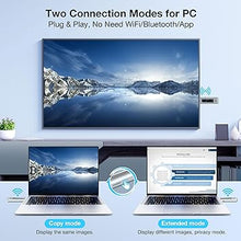 Load image into Gallery viewer, Wireless Hdmi Transmitter and Receiver, Wireless HD Extender Plug &amp; Play Portable 2.4G/5G with LED Screen Wireless Hdmi Kit for Streaming Video and Audio to Monitor from Laptop/Pc/Tv Box/Projector
