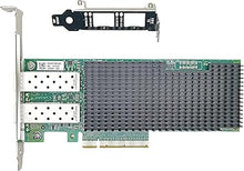 Load image into Gallery viewer, 10/25Gb Dual Converged Network Card (NIC), 25gigabit Ethernet Interface Adapter 2 x SFP28 Port,PCIe 3.0 x 8 Compatible with Intel XXV710-DA2 Support Windows/Windows Server/Linux/Freebsd
