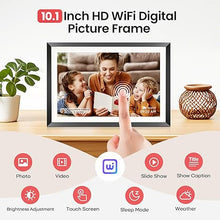 Load image into Gallery viewer, RCA 10.1" WiFi Digital Picture Frame, Electronic Photo Frames 32GB Storage, HD IPS Touch Screen WiFi Frame/Auto Rotate/Wall Mounted, Easy Setup in Uhale App to Share Photo/Video Anytime | (2 Pack)
