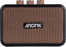 Load image into Gallery viewer, Electric Guitar Amp 5W Portable Rechargeable Battery Powered Practice Guitar Combo Amplifier Speaker with Headphone Aux Jack

