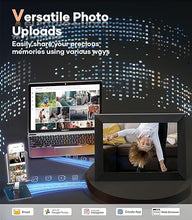 Load image into Gallery viewer, Cozyla Digital Picture Frame WiFi Free Unlimited Storage AI-Powered Send Pictures &amp; Video via Google Photos Email Web Browser App Digital Photo Frame Electronic Picture Frame Slideshow 10.1 Inch Black

