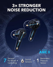 Load image into Gallery viewer, Soundcore Liberty 4 Pro by Anker,Noise Cancelling Wireless Earbuds,7-Sensor and Real-Time Adaptive Noise Cancelling,2×Faster Charging,Studio-Level Hi-Fi Music,Clear Calls with 6 Mics and AI(Renewed)
