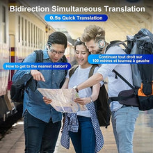 Load image into Gallery viewer, Taotuo Language Translation Earbuds Translator in Real Time 0.5S,Language Translator Device with APP for 144+ Languages Translation Packs,99% Fast Reaction with Revolutionary Semantic Tech,B11 White
