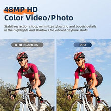 Load image into Gallery viewer, 4K 60FPS Waterproof Action Camera, Bare Metal Underwater Camera 10M with 64G SD Card, 48MP Touchscreen Sports Camera 6-axis Stabilization, 8X Zoom Wide Angle WIFI Camera with Helmet Accessories
