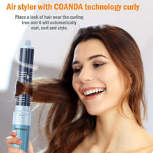 Load image into Gallery viewer, Hair Dryer Brush, Air Styler, 5 in 1 Hair Styler, Air Curler High-Speed Negative Ionic, Unlock The Ability to Curl, Volumize, Smooth &amp; Dry—Upgrade, Line Length 8.86Ft &amp; Rotatable,110,000RPM Motor
