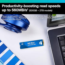 Load image into Gallery viewer, Western Digital 1TB WD Blue SA510 SATA Internal Solid State Drive SSD - SATA III 6 Gb/s, M.2 2280, Up to 560 MB/s - WDS100T3B0B
