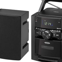 Load image into Gallery viewer, JENSEN® Portable Stereo Bluetooth CD Music System with Cassette and Digital AM/FM Radio
