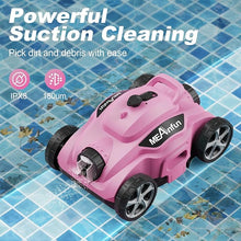 Load image into Gallery viewer, 2024 New Cordless Robotic Pool Vacuum Cleaner, Last 110 Mins &amp; Clean 1076 Sq. Ft for Above Ground and Inground Pool Robot - 5800mah Automatic Parking Pools Cleaning Tools PC01 Pink
