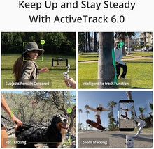 Load image into Gallery viewer, DJI Osmo Mobile 6 Gimbal Stabilizer for Smartphones, 3-Axis Phone Gimbal, Built-In Extension Rod, Object Tracking, Portable and Foldable, Vlogging Stabilizer, YouTube TikTok, Slate Gray
