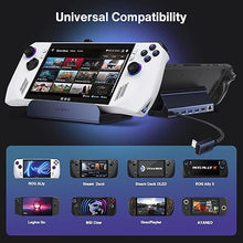 Load image into Gallery viewer, iVANKY 8-in-1 Docking Station for ASUS ROG Ally X/Valve Steam Deck OLED/Lenovo Legion Go/MSI Claw, ROG Alloy/Stream Deck Dock Hub with HDMI 4K@60Hz, 1Gbps Ethernet, 3*USB-A 3.0, 100W USB-C Charge
