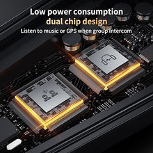 Load image into Gallery viewer, FODSPORTS FX8 Pro Motorcycle Communication Systems with Customized HRSQS Speakers, Dual-Chip Audio Multitasking, One-Click Fast Pairing, Music Sharing, FM 8 Riders Group Intercom, 2 Pack
