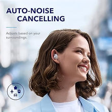 Load image into Gallery viewer, Soundcore by Anker Space A40 Auto-Adjustable Active Noise Cancelling Wireless Earbuds, Reduce Noise by Up to 98%, 50H Playtime, Comfortable Fit, App Customization, Wireless Charge (White)
