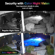 Load image into Gallery viewer, WYZE Cam v4, 2.5K HD WiFi Smart Home Security Camera, Indoor/Outdoor, Pet/Baby Monitor, Motion Activated Spotlight/Siren, Color Night Vision, 2-Way Audio, Compatible with Alexa &amp; Google, Grey, 2 Pack
