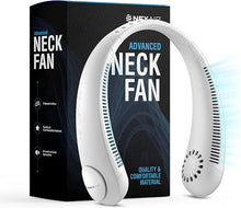 Load image into Gallery viewer, Portable Neck Fan -3 Speed Rechargeable Bladeless Neck Cooler, Quality Comfortable Lightweight, Personal Neck Fan For Women &amp; Men Modern Design, Great Cooling Fan For Travel, Outdoors &amp; Sports
