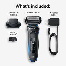 Load image into Gallery viewer, Braun Series 5 5018s Rechargeable Wet &amp; Dry Men&#39;s Electric Shaver with Precision Trimmer
