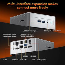 Load image into Gallery viewer, GEEKOM Mini PC AE8 Ryzen 9 8945HS(8C/16T, Up to 5.2GHz) Windows 11 Pro AI Mini Desktop PC Computer 32GB DDR5 1TB PCIe4.0 SSD 8K Mini Computers AMD Radeon 780M/USB 4/WiFi 6E/BT5.2/Gigabit Ethernet
