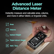 Load image into Gallery viewer, Compact Laser Measurement Tool, MAGPIE M-30+ 98ft/30m Small Laser Distance Meter, Rechargeable Laser Measure for Fast, Precise Results (Space Gray)
