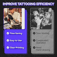 Load image into Gallery viewer, P90 Wireless Tattoo Stencil Printer - Professional &amp; Beginner Friendly, Bluetooth &amp; USB Connectivity, Free Stencil Paper Included
