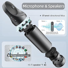Load image into Gallery viewer, KanDao Meeting Pro - 360 Video Conference Camera, 4-in-One AI Smart Tracking Video Conferencing System, Works on Microsoft Teams, Zoom, Google Meet, Skype etc, Hybrid Meeting Room Zooming Camera

