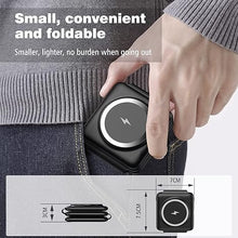 Load image into Gallery viewer, Magnetic Wireless Charger for iPhone: Fodable 3 in 1 Charging Station for Multiple Apple Devices - Travel Charging Pad Dock for Apple Watch iPhone 16 15 14 13 12 Pro Max Plus &amp; Airpod
