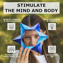 Load image into Gallery viewer, SHASHIBO Shape Shifting Box - Award-Winning, Patented Fidget Cube w/ 36 Rare Earth Magnets - Transforms Into Over 70 Shapes, Download Fun in Motion Toys Mobile App (Holographic - Polar)
