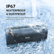 Load image into Gallery viewer, EarFun Bluetooth Speaker, UBOOM L Portable Wireless Speaker 28W Loud Stereo Sound, Rich Bass, IP67 Waterproof &amp; Dustproof, Dual Pairing, Built-in Mic, Low Latency for Party, Indoor &amp; Outdoor
