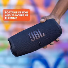 Load image into Gallery viewer, JBL CHARGE 5 - Portable Waterproof (IP67) Bluetooth Speaker with Powerbank USB Charge out, 20 hours playtime, JBL Partyboost (Black)
