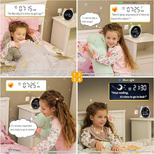 Load image into Gallery viewer, Kids Alarm Clock, OK to Wake Clock for Kids, Stay in Bed Clock and Sleep Training, Nap Timer Temperature Detect Cute Room Decor, Gift Ideas for Kids Toddler Boy Girl, Cat
