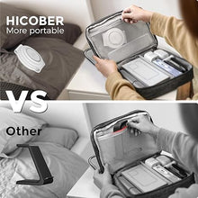 Load image into Gallery viewer, Hicober 3 in 1 Wireless Charging Station for iPhone 15, Magnetic Foldable Travel Charger Station Stand 18W for iPhone 16 15 14 13 12 Pro/Max/Plus/Apple Watch All Series &amp; Airpods
