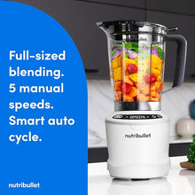 Load image into Gallery viewer, nutribullet SmartSense 5-speed, full-size blender, 1400 Watt- Matte White
