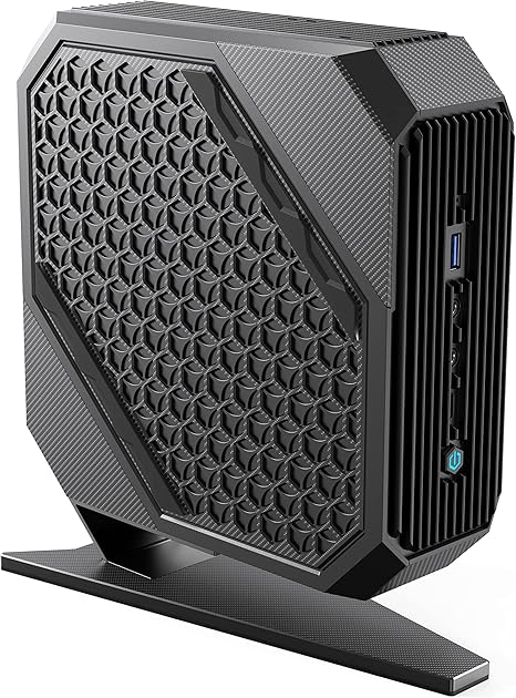 MINISFORUM Neptune Series HX100G Mini PC AMD Ryzen 7 7840HS Desktop Computer, DDR5 64GB RAM+1TB SSD, 2X HDMI & 2X USB4 Quad Outputs, AMD Radeon RX 6600M Discrete Graphics Small PC