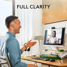 Load image into Gallery viewer, Logitech Brio 101 Full HD 1080p Webcam Made for Meetings and Works for Streaming — Auto-Light Balance, Built-in Mic, Privacy Shutter, USB-A, for Microsoft Teams, Google Meet, Zoom, and More - Black
