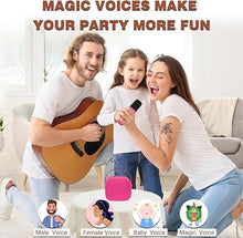 Load image into Gallery viewer, IROO Mini Karaoke Machine for Kids, Portable Bluetooth Speaker with Wireless Microphone, Music Player Toys Gifts for Boys Girls 4, 5, 6, 7, 8, 9, 10 +Year Old Birthday Christmas Party Home(Hotpink)
