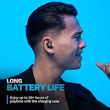 Load image into Gallery viewer, JLab Go Air Pop True Wireless Bluetooth Earbuds &amp; Charging Case - Black, Dual Connect, IPX4 Sweat Resistance, Bluetooth 5 Connection, 3 EQ Sound Settings Signature, Balanced, Bass Boost
