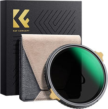 Load image into Gallery viewer, K&amp;F Concept 67mm Variable ND2-32 ND Lens Filter &amp; Circular Polarizing Filter 2-in-1 for Camera Lens, Waterproof Scratch Resistant 36 Multi-Coated Lens Filter (Nano-X PRO Series)
