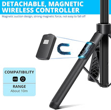 Load image into Gallery viewer, BZE Selfie Stick,62 inches Long Extendable Selfie Stick Tripod, Phone Tripod with Wireless Remote Shutter,Group Selfies/Live Streaming/Video Recording Compatible with All Cellphones
