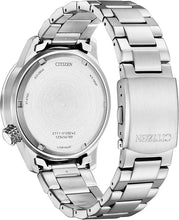 Load image into Gallery viewer, Citizen Men's Eco-Drive Weekender Avion, Silver-Tone Stainless Steel Bracelet Watch, 3 Hand, Date (Model: BM7550-52L)
