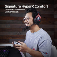 Load image into Gallery viewer, HyperX Cloud Alpha Wireless - Gaming Headset for PC, 300-hour battery life, DTS Headphone:X Spatial Audio, Memory foam, Dual Chamber Drivers, Noise-canceling mic, Durable aluminum frame,Red
