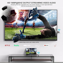 Load image into Gallery viewer, Wireless HDMI Transmitter and Receiver,Plug and Play,Portable 2.4G/5G Wireless HDMI Extender Kit Image Audio Video Streaming to HDTV/Projector/Monitor from Laptop,PC,Camera,Cable Box
