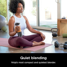 Load image into Gallery viewer, Ninja Blast Portable Blender, Cordless, 18oz. Vessel, Personal Blender For-Shakes and Smoothies, BPA Free, Leakproof-Lid and Sip Spout, USB-C Rechargeable, Dishwasher Safe, Metallic Black, BC151MB
